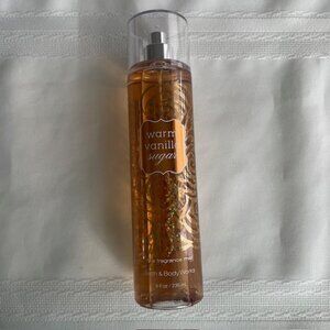 Bath and Body Works WARM VANILLA SUGAR Fine Fragrance BODY MIST Spray 8oz - NEW